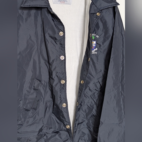 University of Toronto Unisex Adult (Size Small) Dark Blue Jacket/Windbreaker - Picture 6 of 16